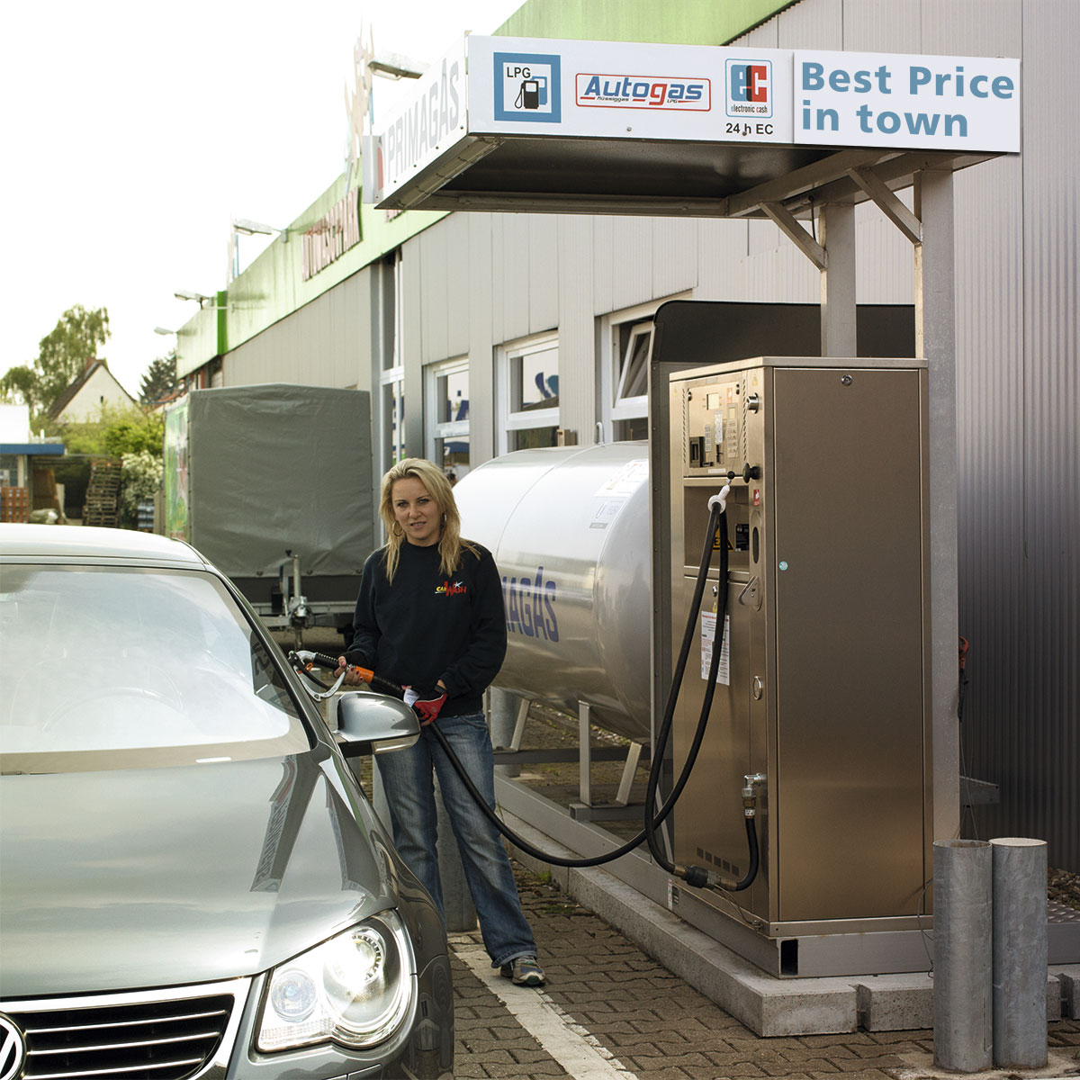 AutoGas-Tankstelle